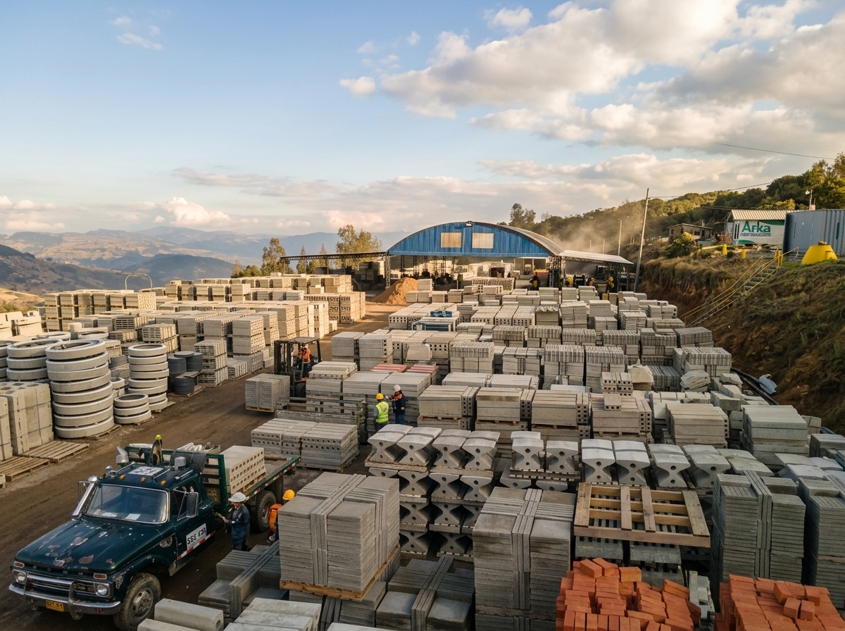 Planta de prefabricados ARKA en Soacha, Cundinamarca